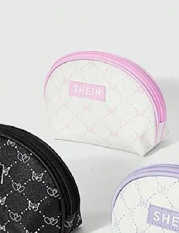 Geanta de cosmetice SHEIN, alb