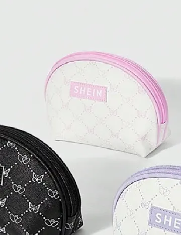 Geanta de cosmetice SHEIN, alb