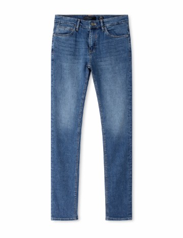 Blugi Bershka, albastru