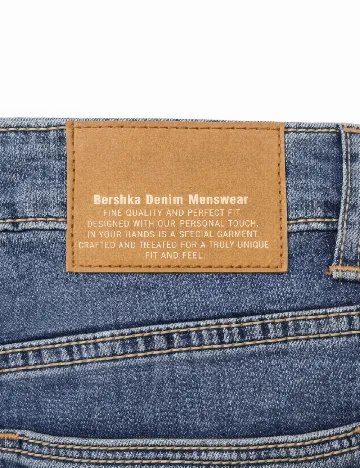 Blugi Bershka, albastru