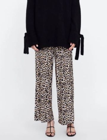 Pantaloni Zara, animal print
