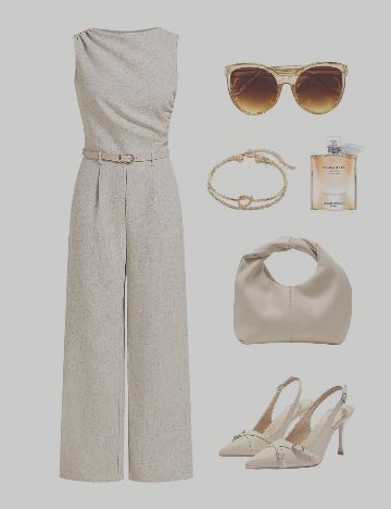 Salopeta SHEIN CURVE, gri