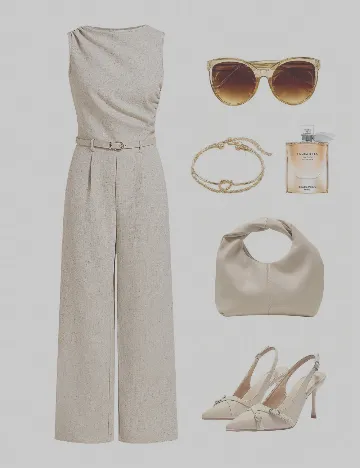 Salopeta SHEIN CURVE, gri