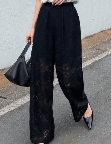 Pantaloni Friful, negru