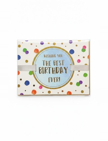 Felicitare, mix culori