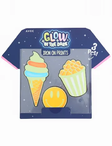 Stickere termoadezive 3 bucati AVEC, mix culori