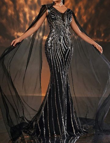 Rochie lunga SHEIN, negru