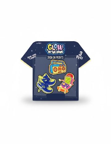 Stickere termoadezive 3 bucati AVEC, mix culori