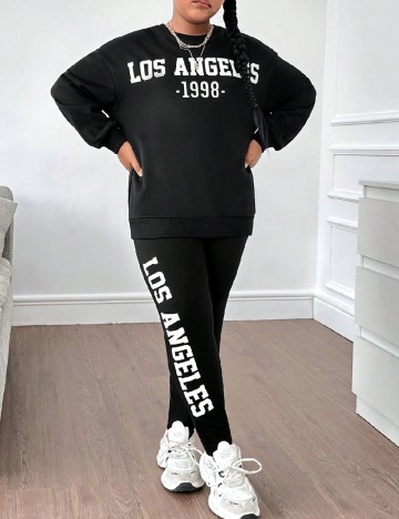 Compleu Shein Kids, negru