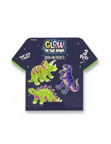 Stickere termoadezive 3 bucati AVEC, mix culori