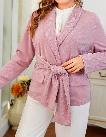 Sacou SHEIN CURVE, roz