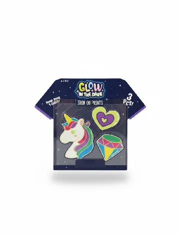 Stickere termoadezive 3 bucati AVEC, mix culori