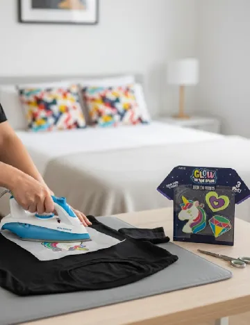 Stickere termoadezive 3 bucati AVEC, mix culori