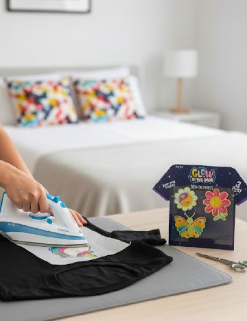 Stickere termoadezive 3 bucati AVEC, mix culori