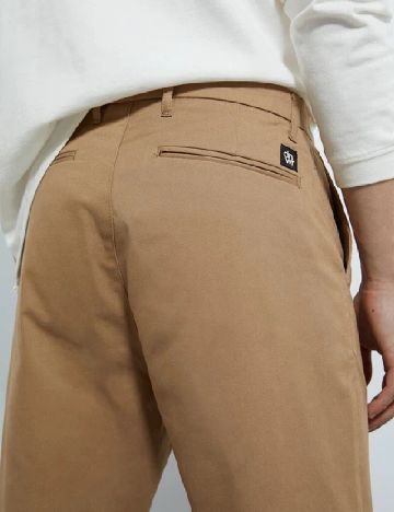 Pantaloni Zara, maro
