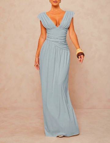 Rochie lunga SHEIN, albastru