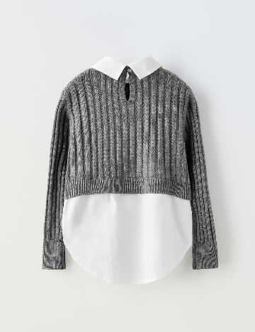 Bluza Zara, gri