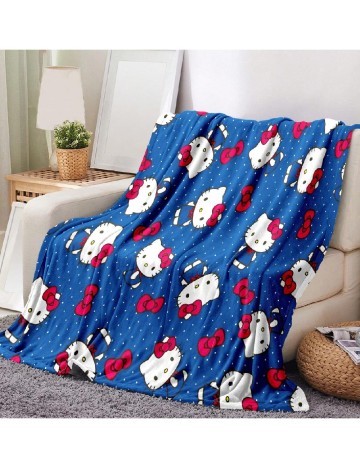 Patura mica, 70 x 100 cm SHEIN, albastru