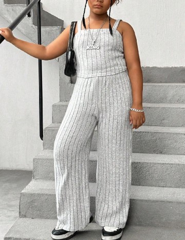 Compleu Shein Kids, gri