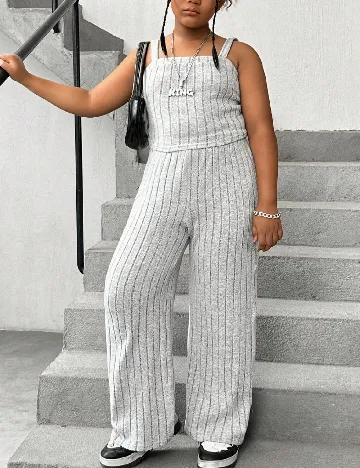 Compleu Shein Kids, gri