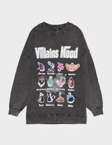 Bluza Oversize Bershka, gri