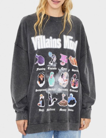 Bluza Oversize Bershka, gri