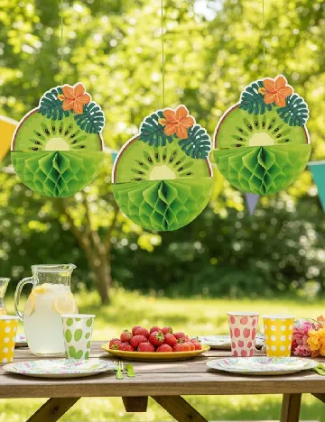 Set decoratiuni 3 bucati DLP Industry, verde