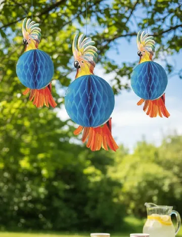 Set decoratiuni 3 bucati DLP Industry, mix culori