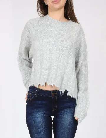 Pulover Bershka, gri