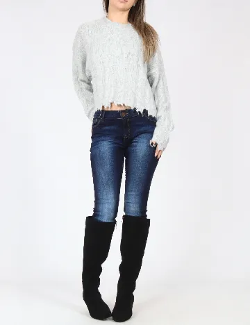 Pulover Bershka, gri