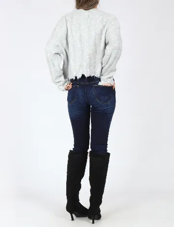 Pulover Bershka, gri