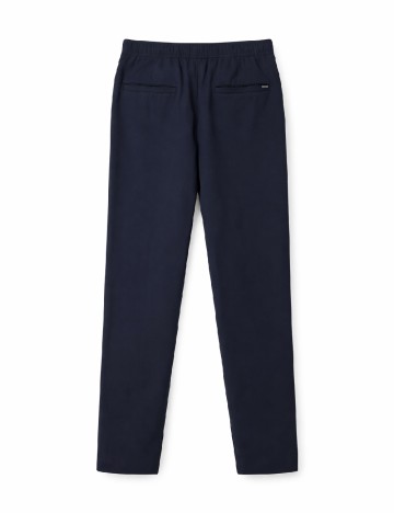 Pantaloni Bershka, bleumarin