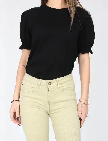 Pantaloni Pull&Bear, verde deschis