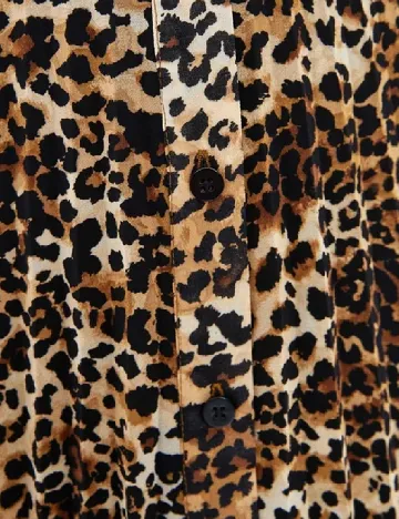 Fusta Bershka, animal print