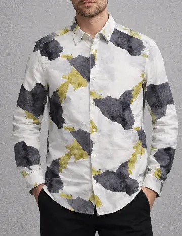 Camasa Zara, mix culori