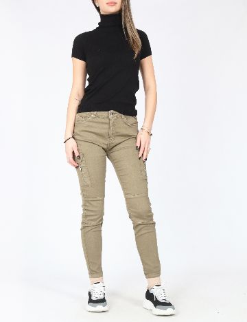 Blugi Bershka, verde