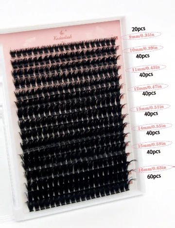 Gene false SHEIN, negru