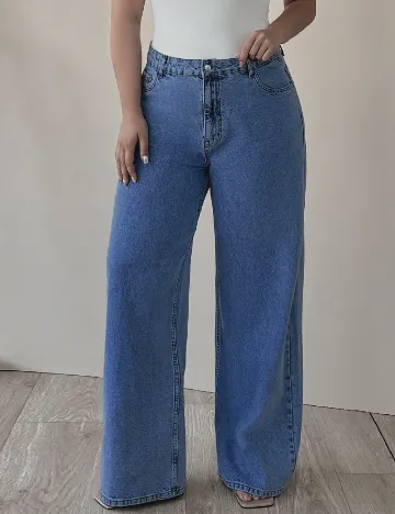 Blugi SHEIN CURVE, albastru