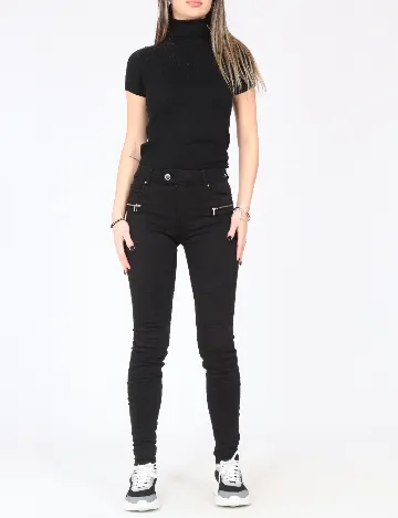 Blugi Bershka, negru