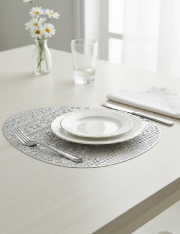 Servetel de masa decorativ Cool Creation, gri