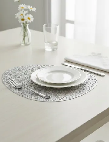 Servetel de masa decorativ Cool Creation, gri