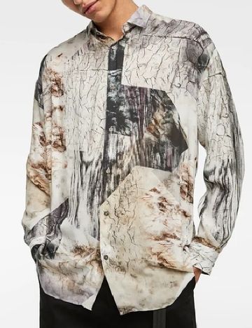 Camasa Zara, mix culori