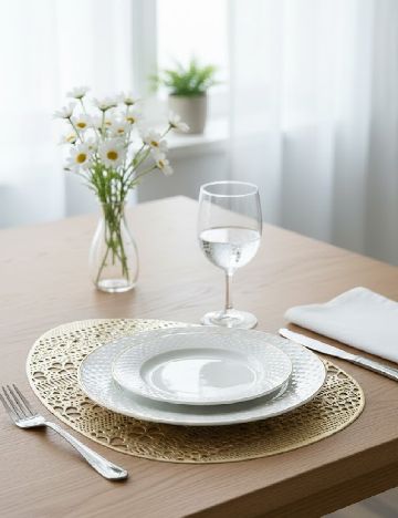 Servetel de masa decorativ Cool Creation, auriu