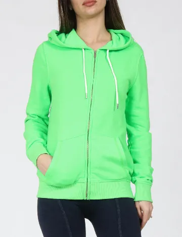 Hanorac Bershka, verde