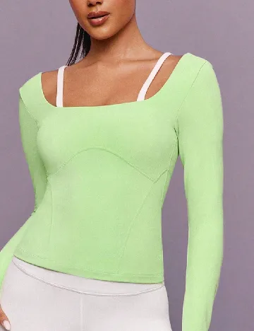 Bluza SHEIN, verde