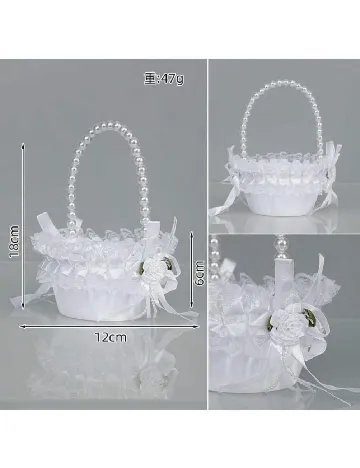 Accesoriu decorativ SHEIN, alb