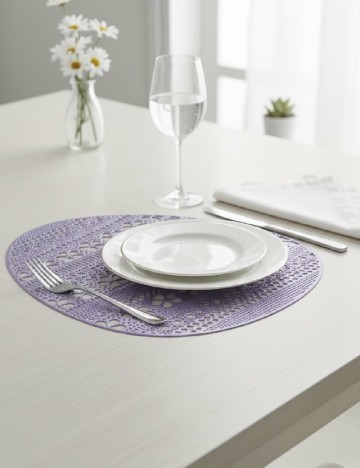 Servetel de masa decorativ Cool Creation, mov