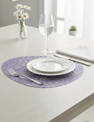 Servetel de masa decorativ Cool Creation, mov
