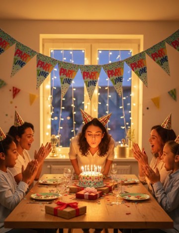 Ghirlanda luminoasa DLP Industry, mix culori