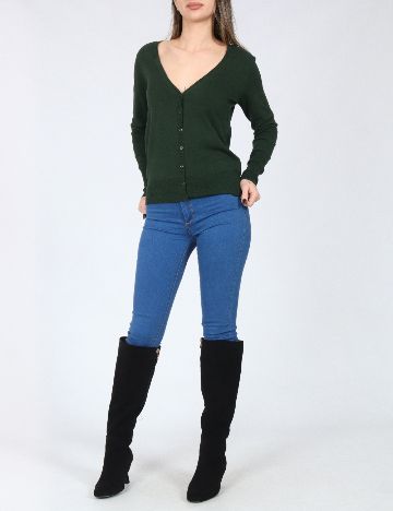 Cardigan Zara, verde